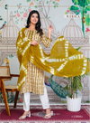 Nisha Vol 13 By Mystic 9 Cotton Batik Kurti With Bottom Dupatta Wholesalers In Surat